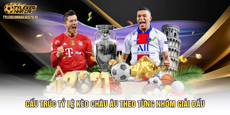 Cấu trúc tỷ lệ kèo châu Âu theo từng nhóm giải đấu