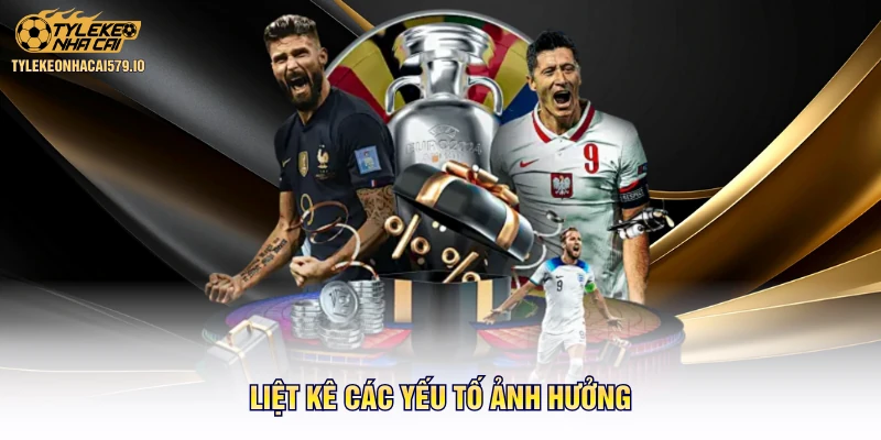 Liệt kê các yếu tố ảnh hưởng